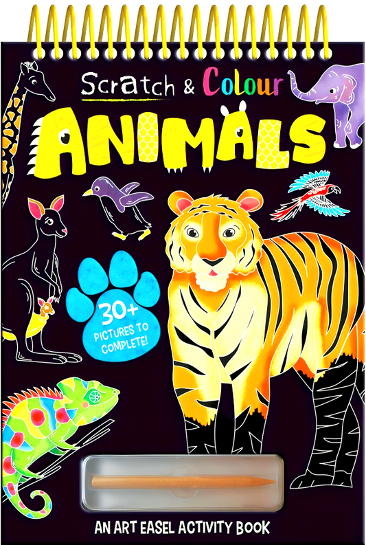 Scratch And Colour Animals