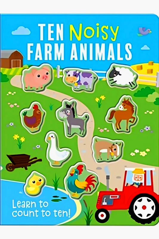 Ten Noisy Farm Animals (Board Book)