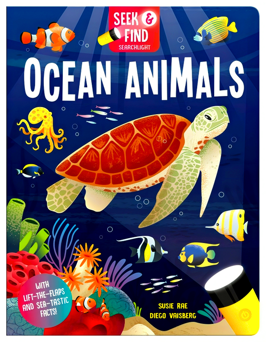 Seek And Find Searchlight: Ocean Animals