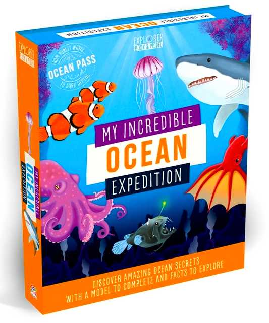 Explorer Book + Model Kit: My Incredible Ocean Expedition