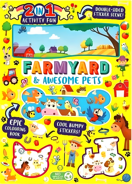 Farmyard & Awesome Pets (Epic Activity Kit 2 In 1)