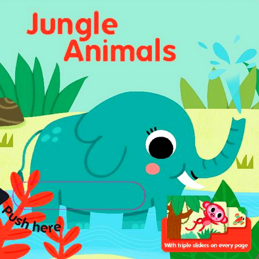 Jungle Animals (Triple Slider Book)