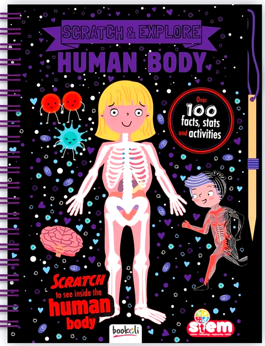 Scratch & Explore Human Body