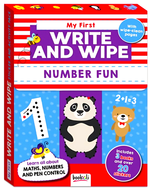 My First Write And Wipe: Number Fun