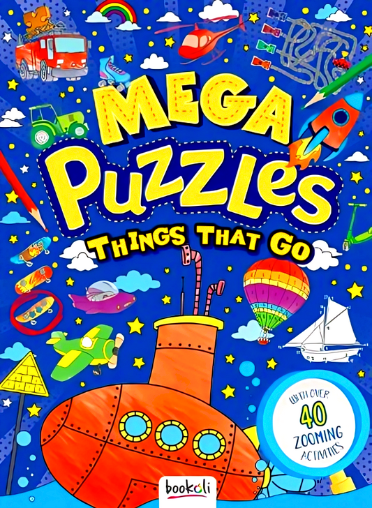 Mega Puzzles Things That Go