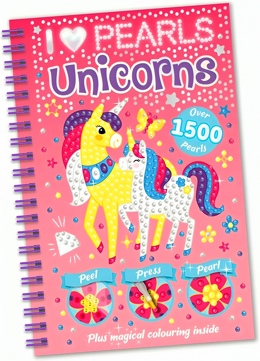 I Love Pearls: Unicorns  (Over 1500 Pearls)