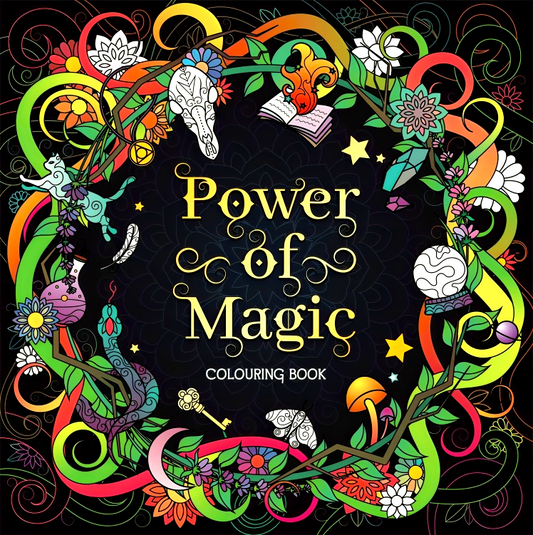 Power Of Magic Colouring Book