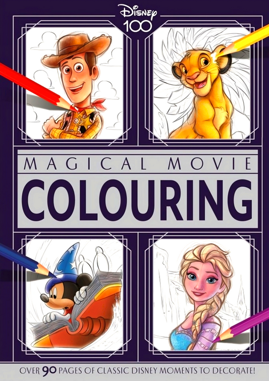 Disney 100: Magical Movie Colouring