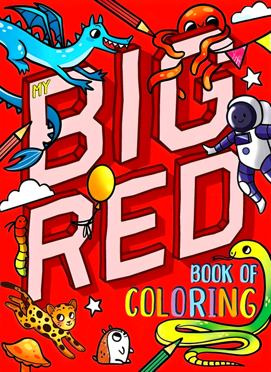 My Big Red Book Of Coloring