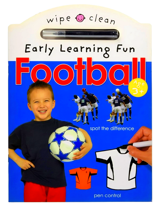 Early Learning Activity Football : Wipe Clean Early Learning Activity