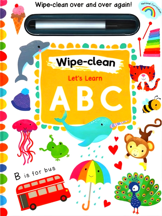 Wipe-Clean: Let's Learn Abc