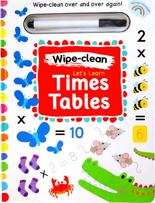 Wipe-Clean: Let'S Learn Times Tables