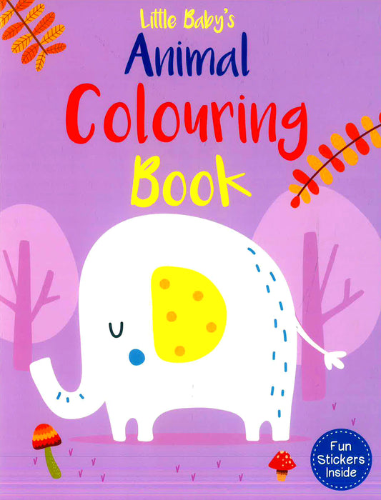 Little Baby'S Animal Colouring Book