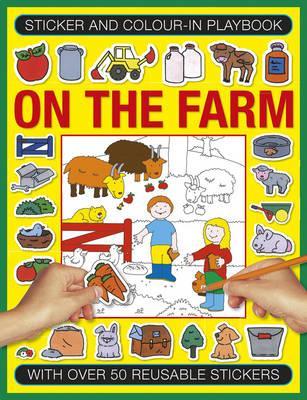 Sticker & Color In Playbook: On The Farm