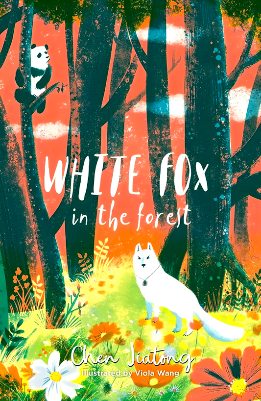 White Fox In The Forest