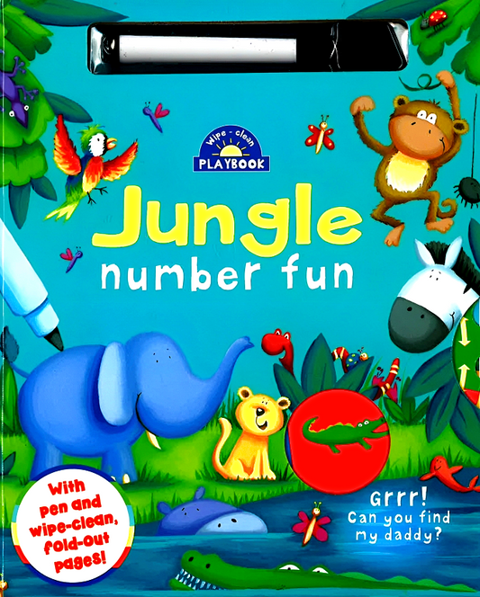 [Donation Campaign] Wipe Clean Playday: Jungle Number Fin