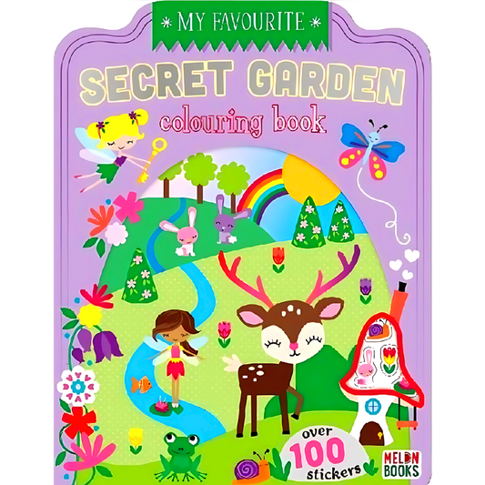 My Favourite Secret Garden Colouring Book