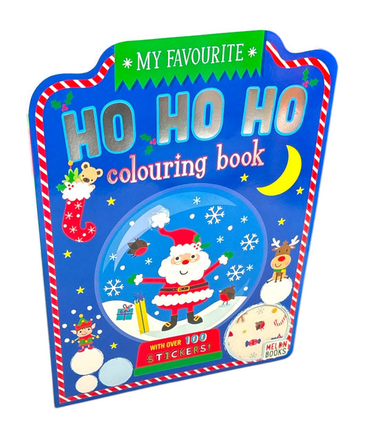 Ho Ho Ho Colouring Book