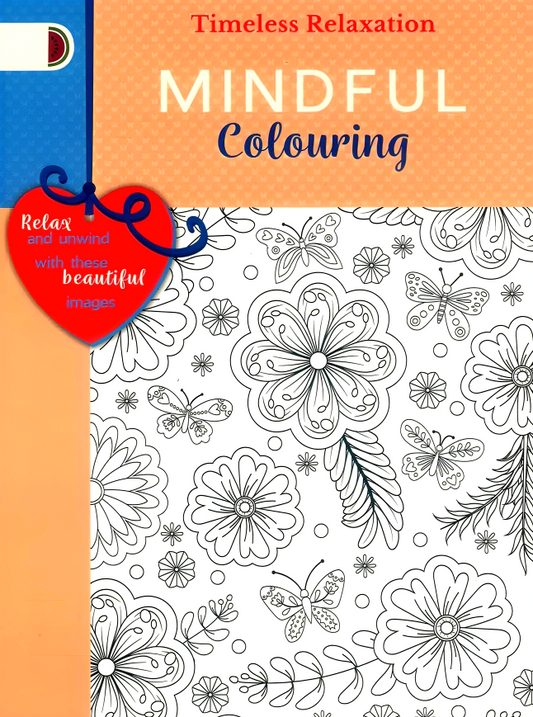 Timeless Relaxation: Mindfulness Colouring (Peach)