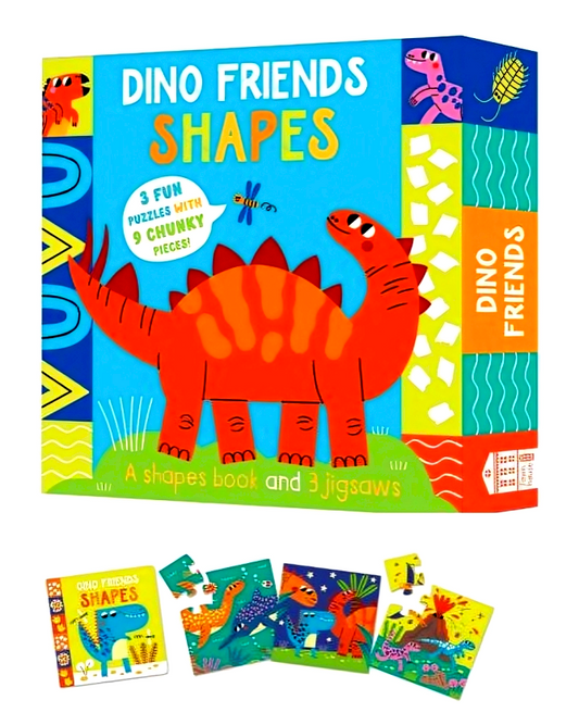 Puzzle Play: Dino Friends- Shapes