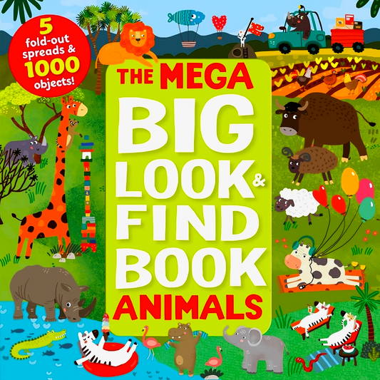 The Mega Big Look And Find Animals