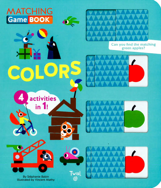 Matching Game Book: Colors