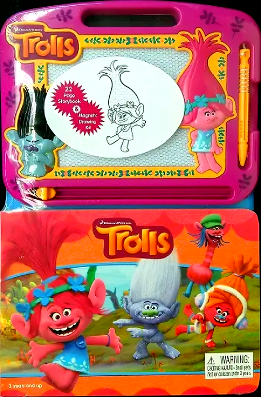 Dreamworks Troll Magnetic Drawing Pad