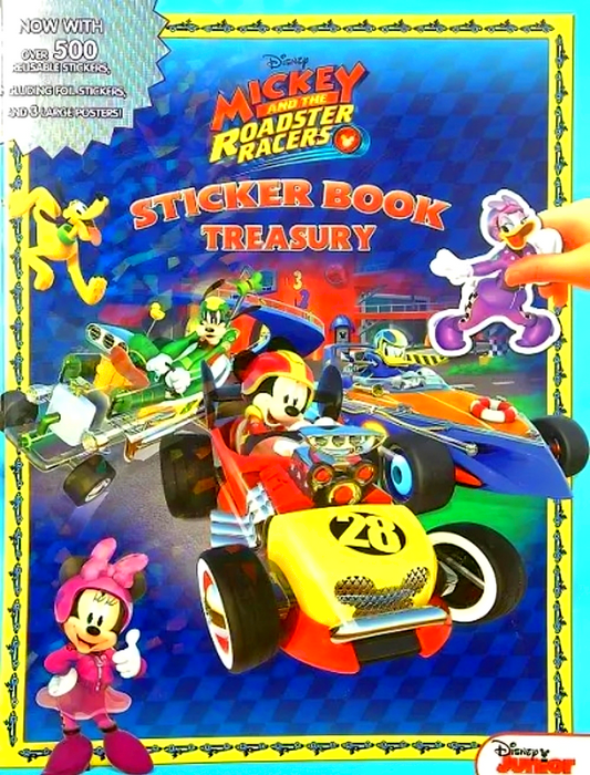 Mickey And The Roadster Racer Sticker Book Treasury