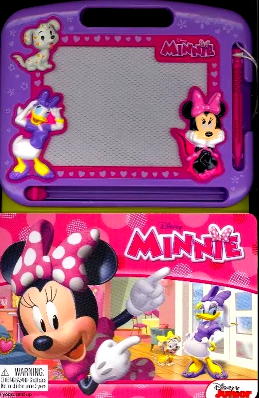 Disney Minnie Mouse Storybook & Magnetic Drawing Kit