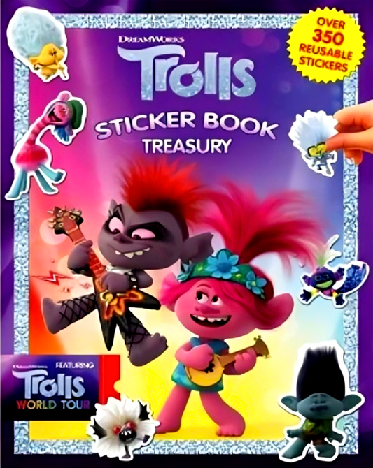 Dreamworks Trolls Sticker Book Treasury