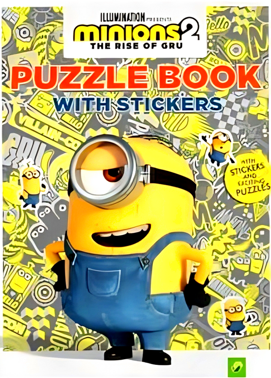 Minions 2: Puzzle Book With Stickers