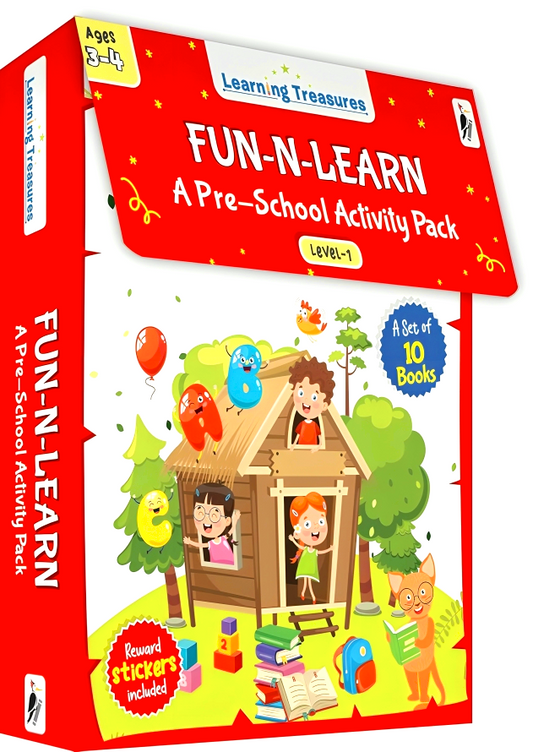 Learning Treasure Fun-N-Learn (Set Of 10 Bks)