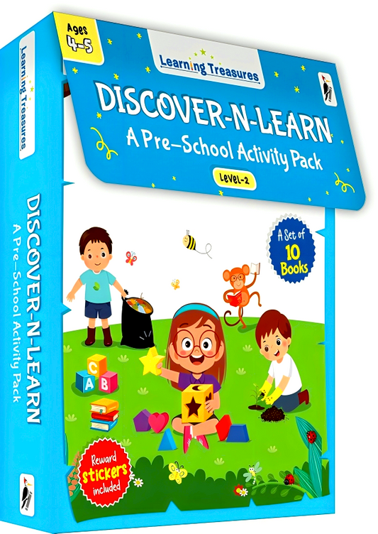 Learning Treasures Discover-N-Learn (Set Of 10 Bks)