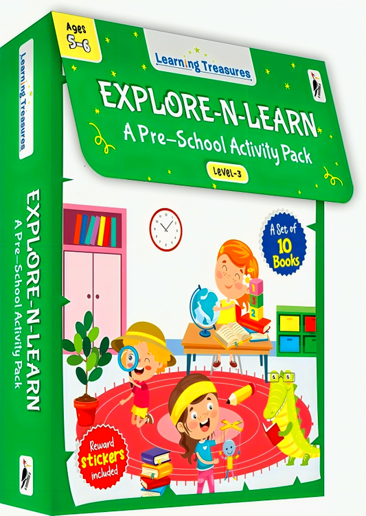 Learning Treasures Explore-N-Learn (Set Of 10 Bks)