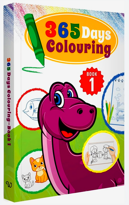 365 Days Colouring Book 1