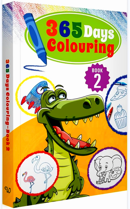 365 Days Colouring Book 2