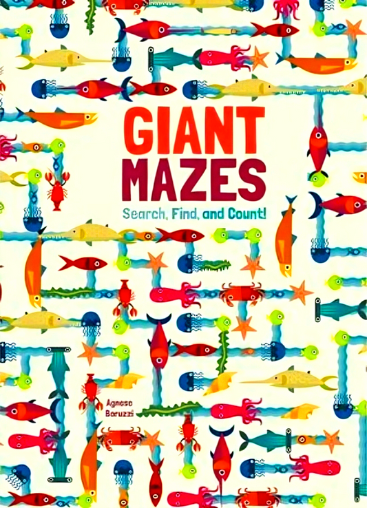 Search, Find & Count: Giant Mazes