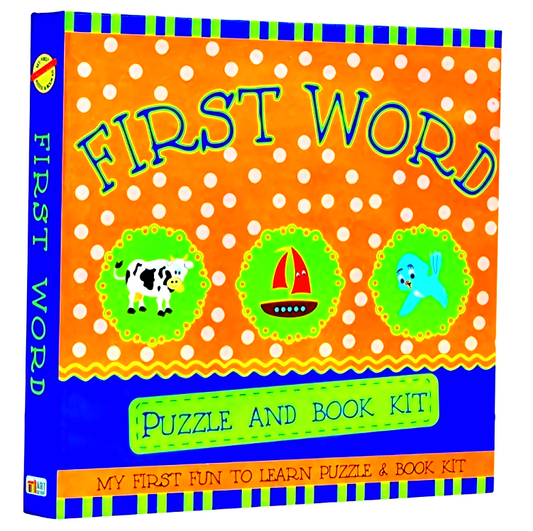 First Word (Puzzle And Book Kit)