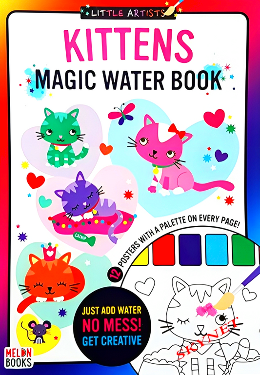 Magic Water Book: Kittens