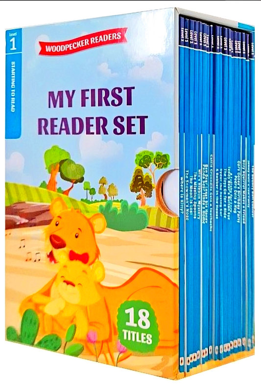 My First Readers Set (18 Books)