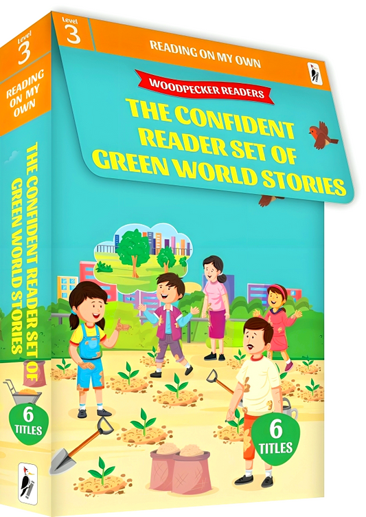 The Confident Reader Set Of Green World Stories