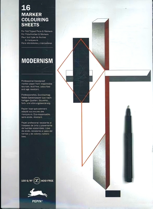 Marker Colouring Books: Modernism