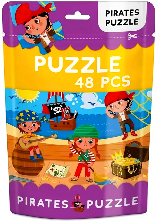 48 Pieces Puzzle Pack: Pirates