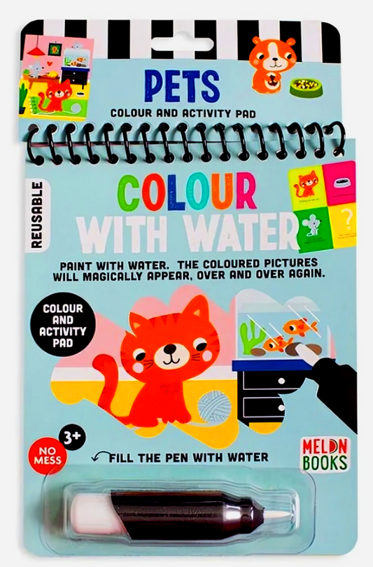 Colour With Water Pets