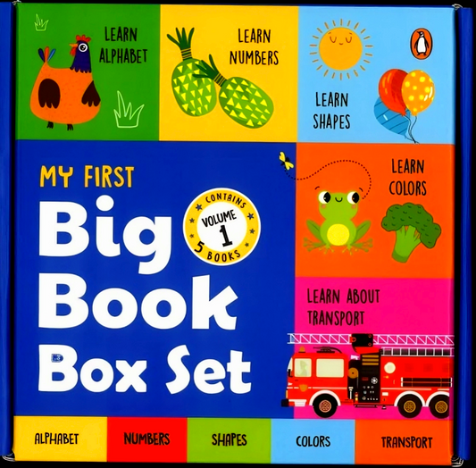 My First Big Book Box Set- Vol. 1 (5 Books)