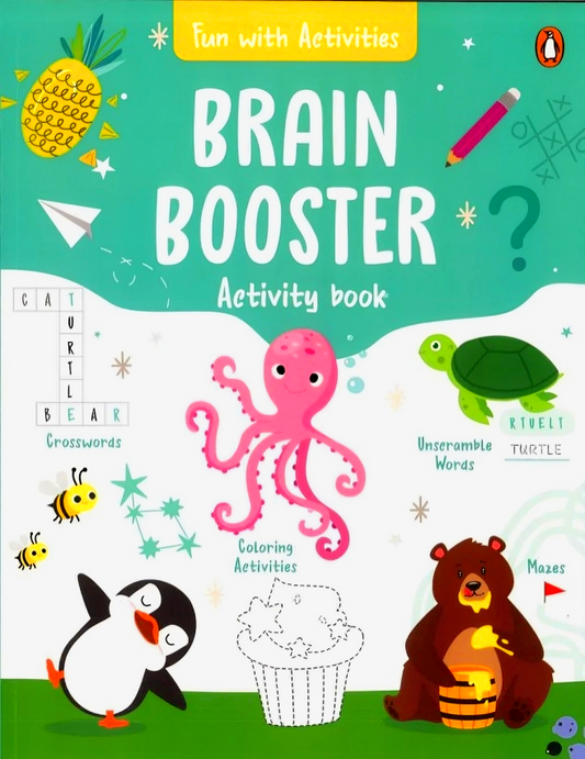 Fun With Activities: Brain Boosters Activity Book