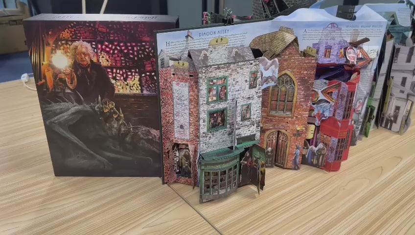Harry Potter: A Pop-Up Guide to Diagon Alley and Beyond by Matthew