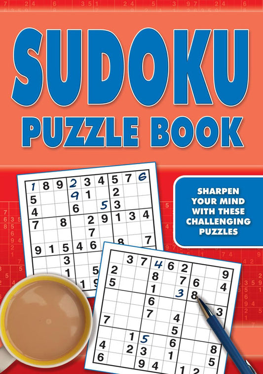 Sudoku Puzzle Book (Orange)