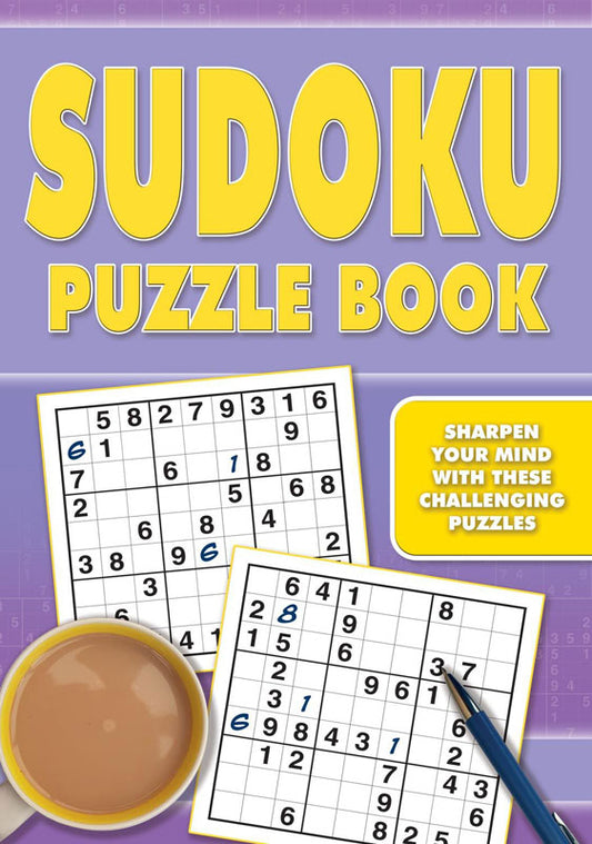 Sudoku Puzzle Book (Purple)