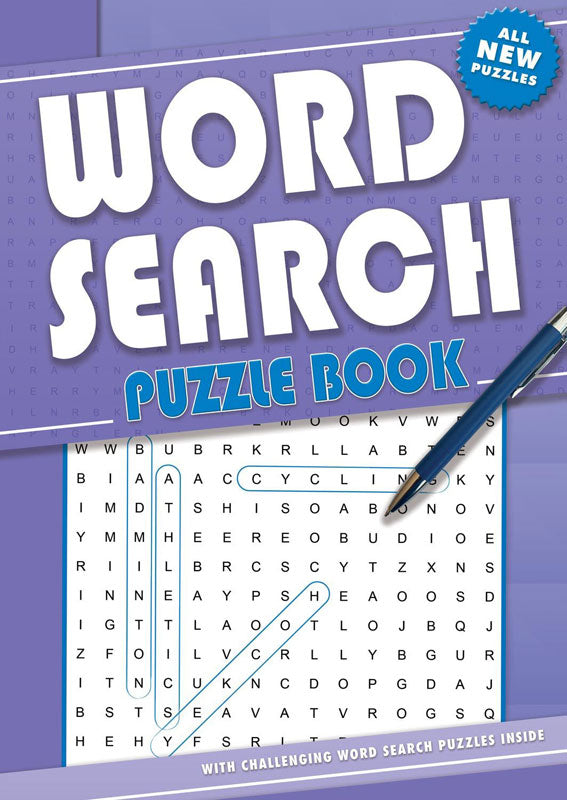 Wordsearch Puzzle Book (Purple) – BookXcess